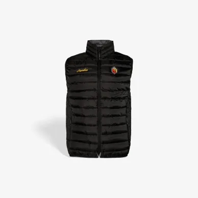 Bezrękawnik czarny Jagiellonia z herbem