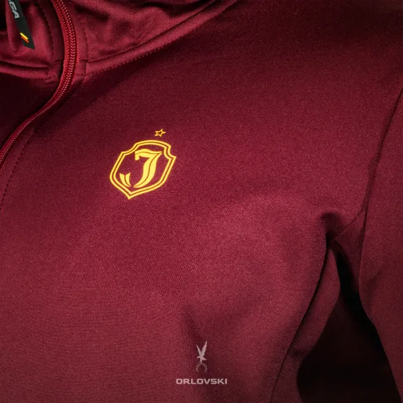 Bluza tech-wear bordowa herb plecy