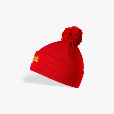 Czapka z bąblem czerwona JAGIELLONIA 2