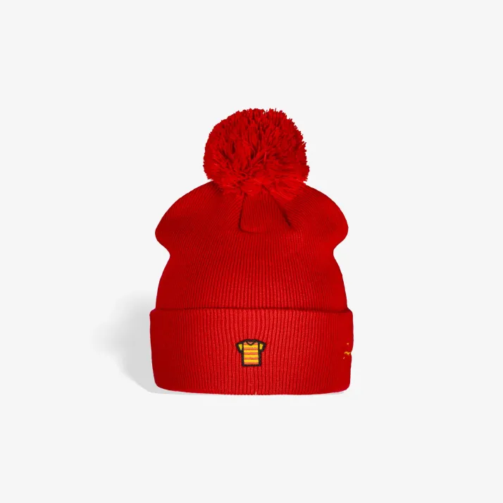 Czapka z bąblem czerwona koszulka