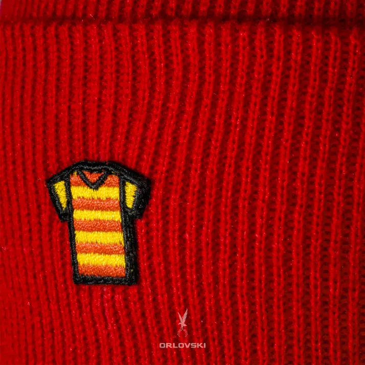 Czapka z bąblem czerwona koszulka