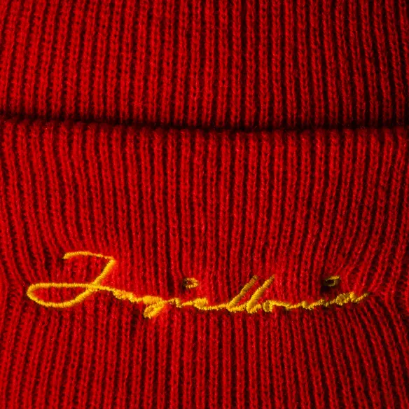 Czapka z bąblem czerwona koszulka