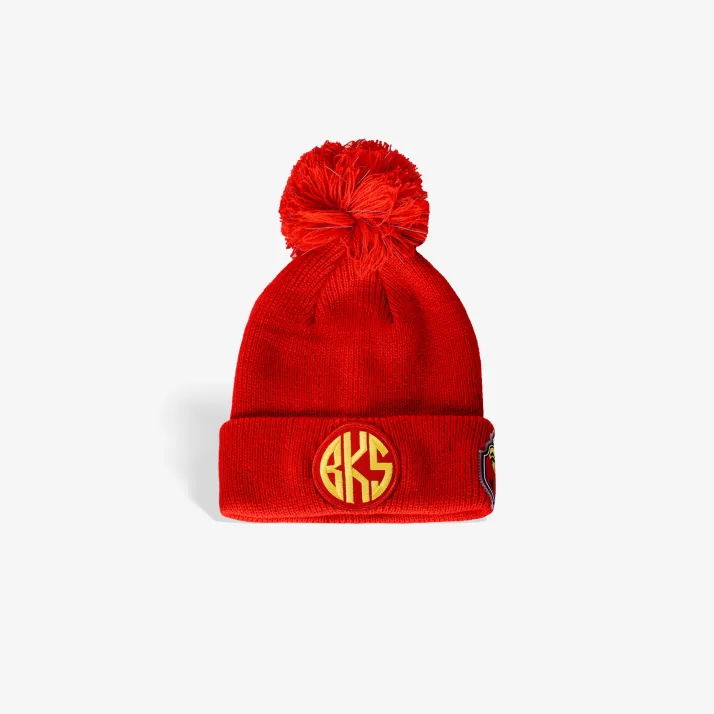 Czapka dziecięca czerwona BKS
