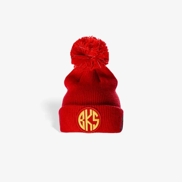 Czapka dziecięca czerwona BKS