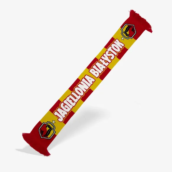 Szalik Jagiellonia biały napis