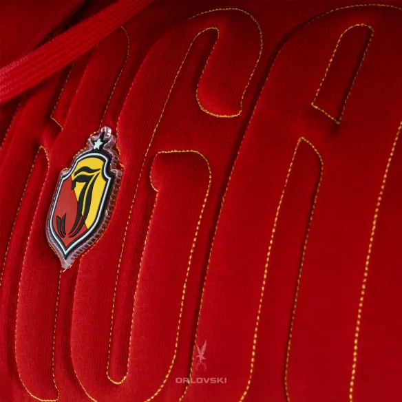 Bluza z kapturem czerwona JAGA