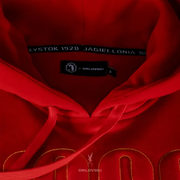 Bluza z kapturem czerwona JAGA