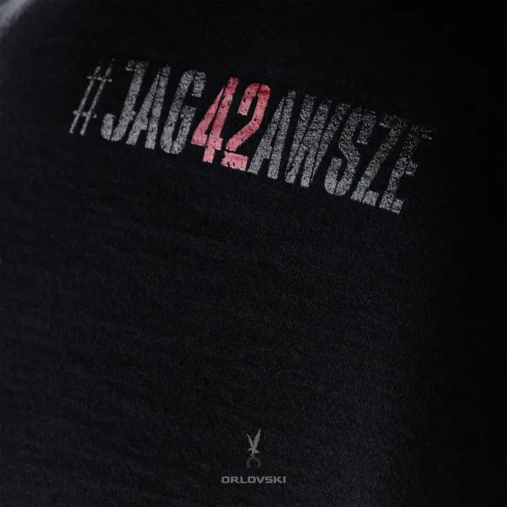 Koszulka czarna historia herbów