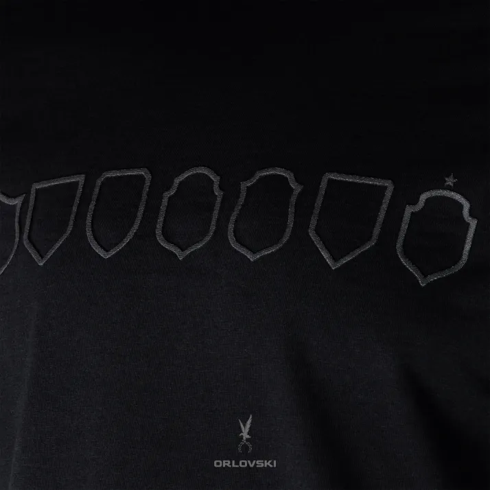 Koszulka czarna historia herbów