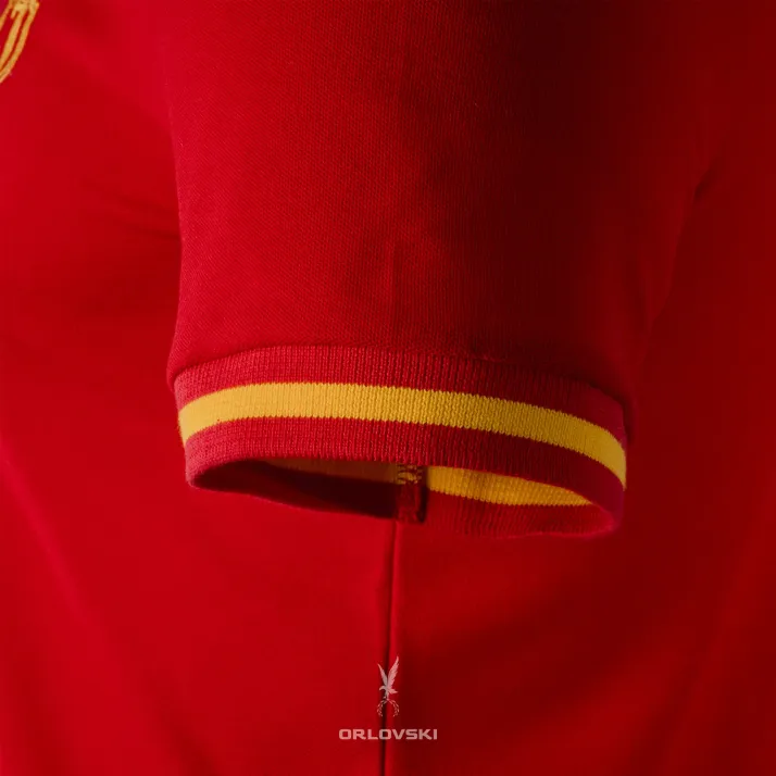 Koszulka polo czerwona classic