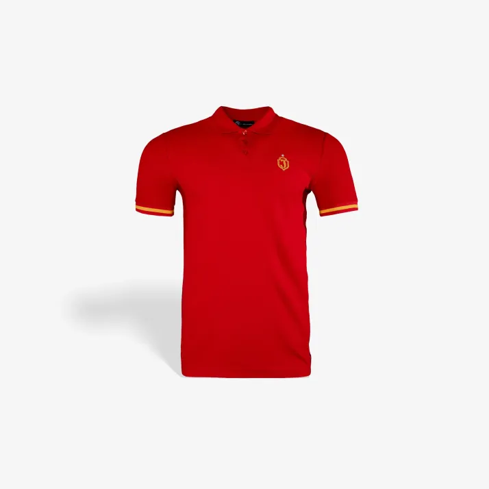 Koszulka polo czerwona classic