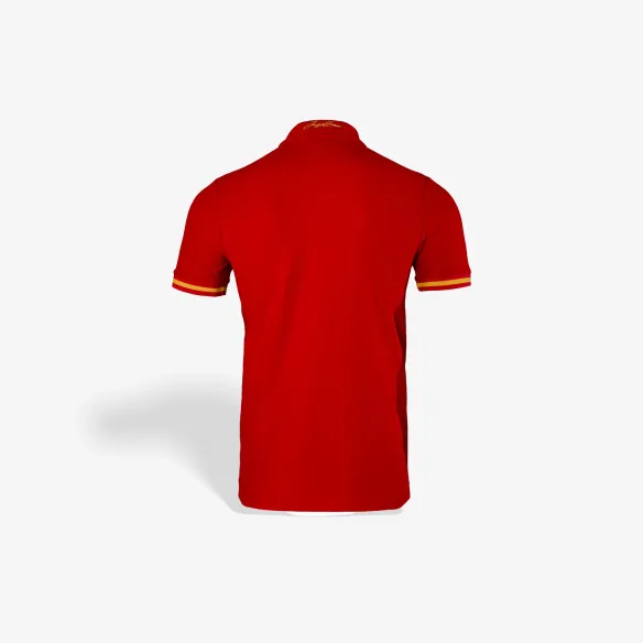 Koszulka polo czerwona classic