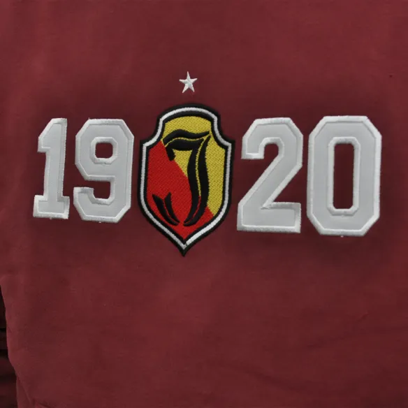 Bluza z kapturem bordowa 1920