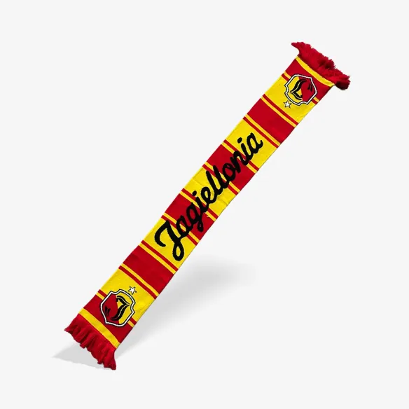 Szalik pasiak Jagiellonia