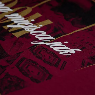 Koszulka bordowa "DOM" 2