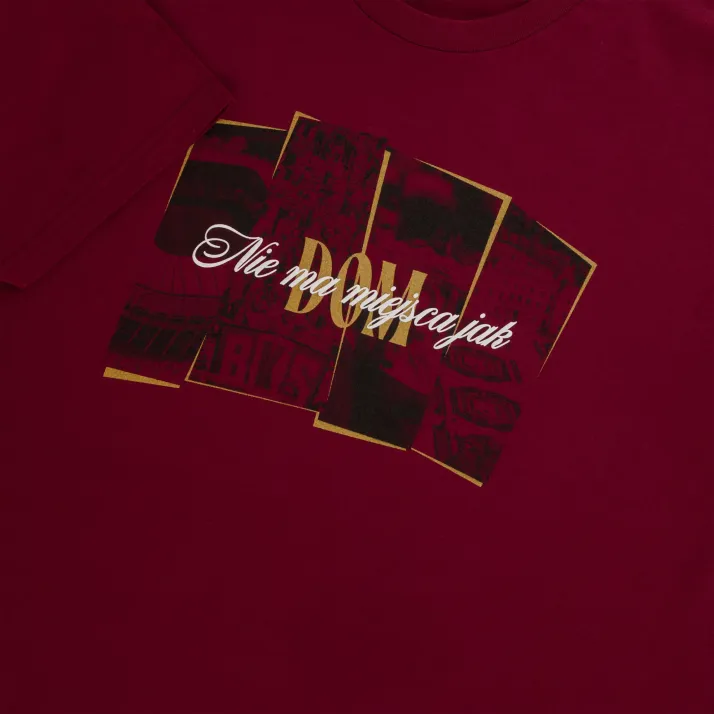 Koszulka bordowa "DOM"