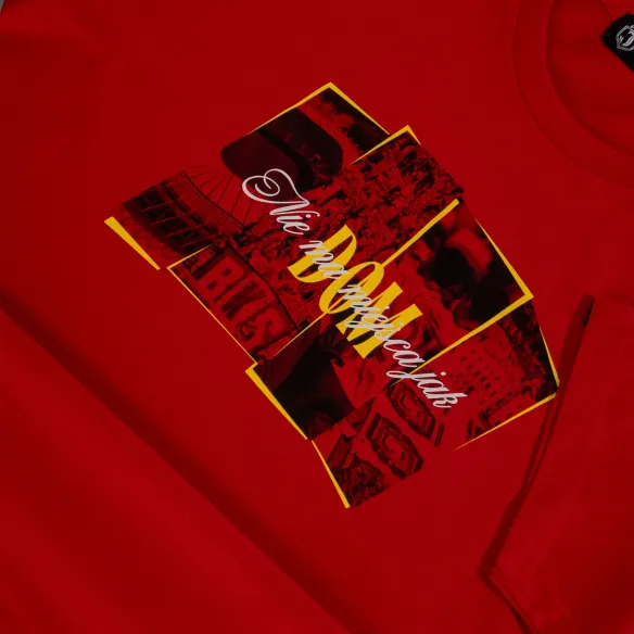 Koszulka czerwona "DOM"