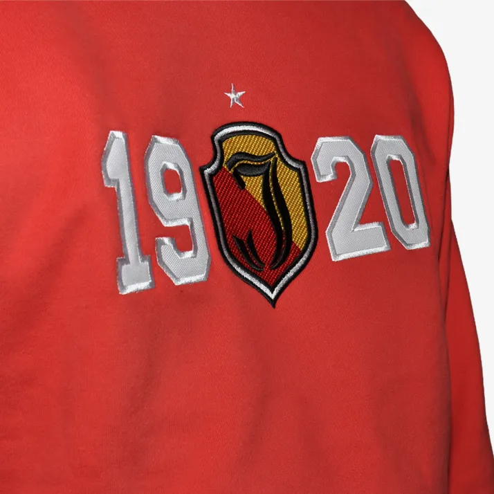 Bluza z kapturem czerwona 1920