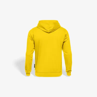 Bluza z kapturem na zamek żółta herb Base Line 2