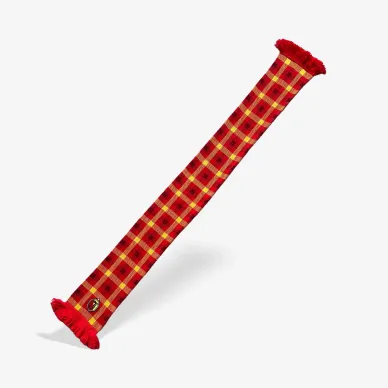 Szalik żółto czerwony old school