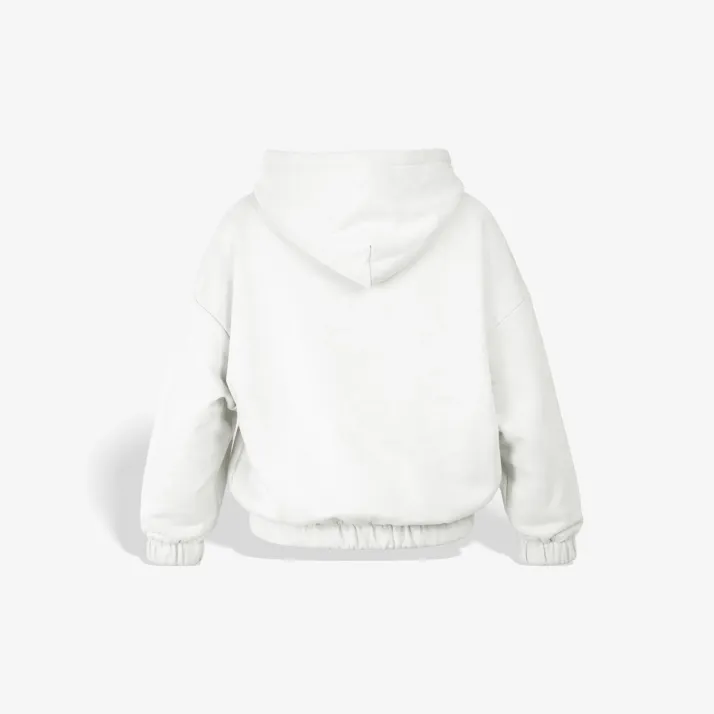 Bluza z kapturem kremowa słońce