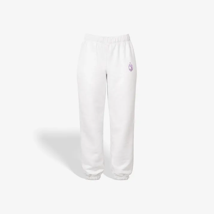 Spodnie dresowe kremowe słońce