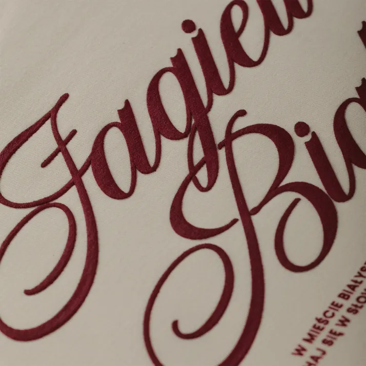 Bluza oversize beżowa Jagiellonia