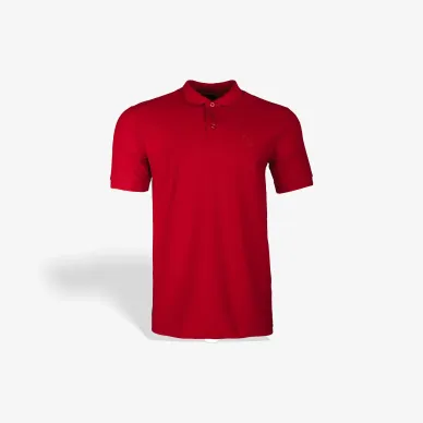 Koszulka polo czerwona herb mono