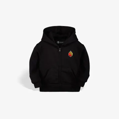 Bluza z kapturem dziec. czarna herb miasto