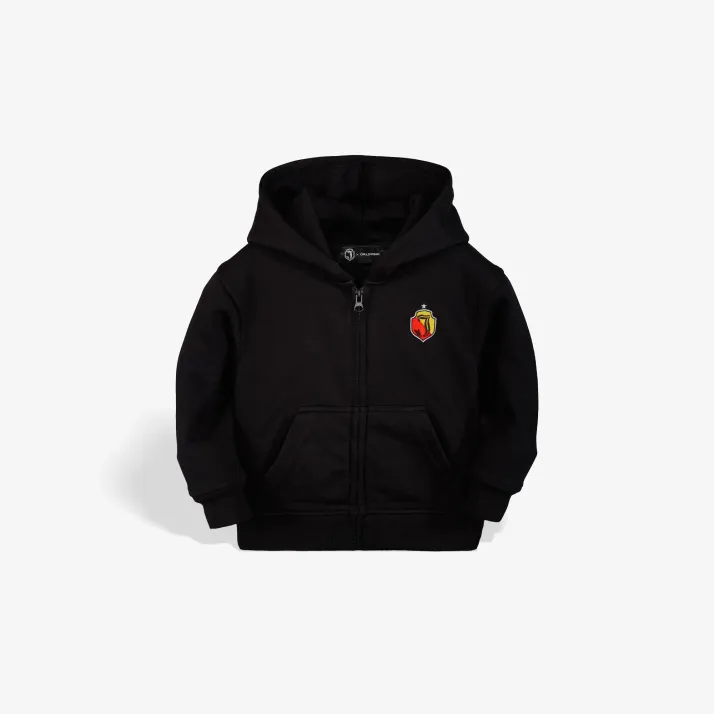 Bluza z kapturem dziecięca czarna herb miasto