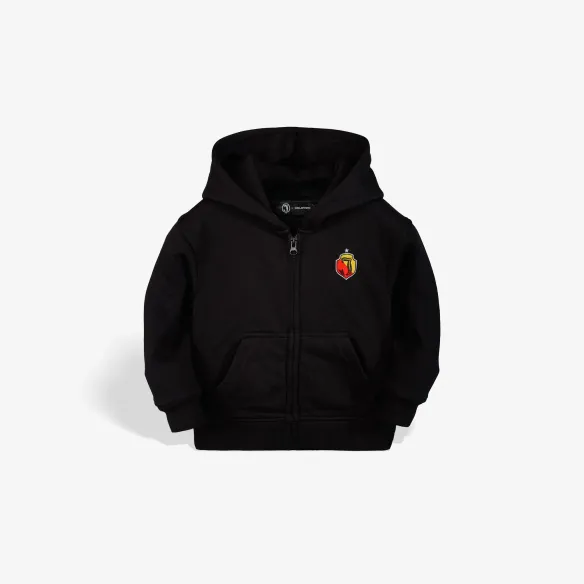 Bluza z kapturem dziecięca czarna herb miasto