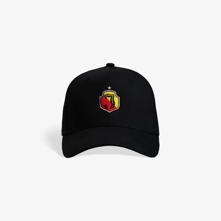 Czapka z daszkiem czarna herb