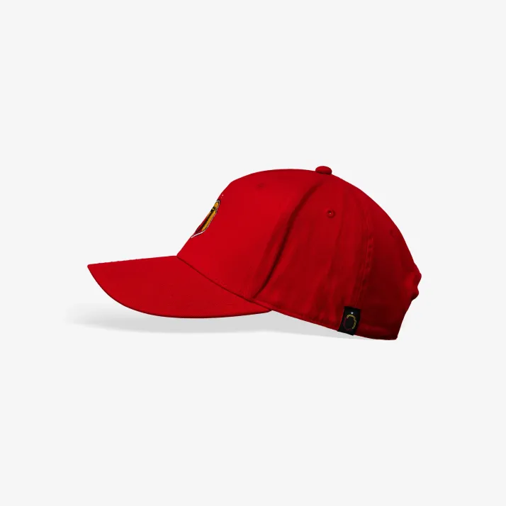 Czapka z daszkiem czerwona herb