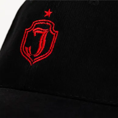 Czapka z daszkiem dziecięca czarna herb 2