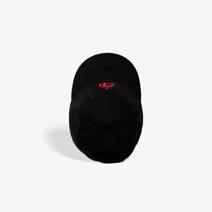 Czapka z daszkiem dziecięca czarna herb