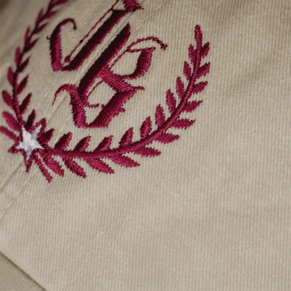 Czapka z daszkiem beżowa JB