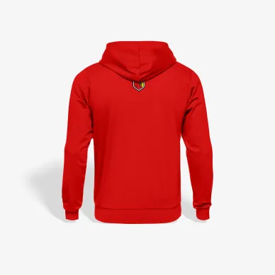 Bluza z kapturem BKS czerwona 2