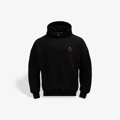 Bluza oversize czarna herb miasto