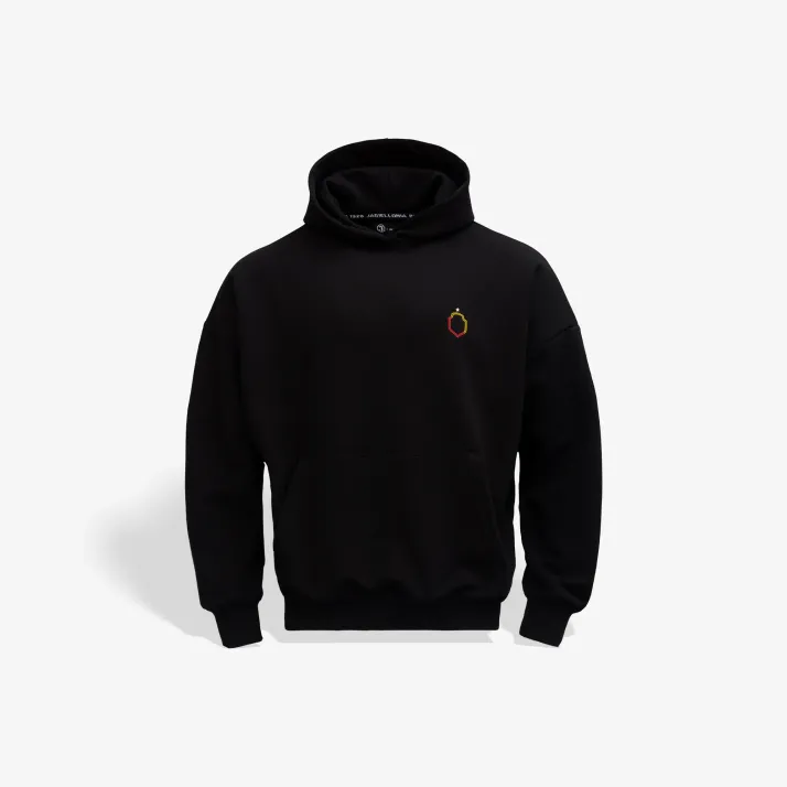 Bluza oversize czarna herb miasto