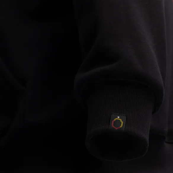 Bluza oversize czarna herb miasto