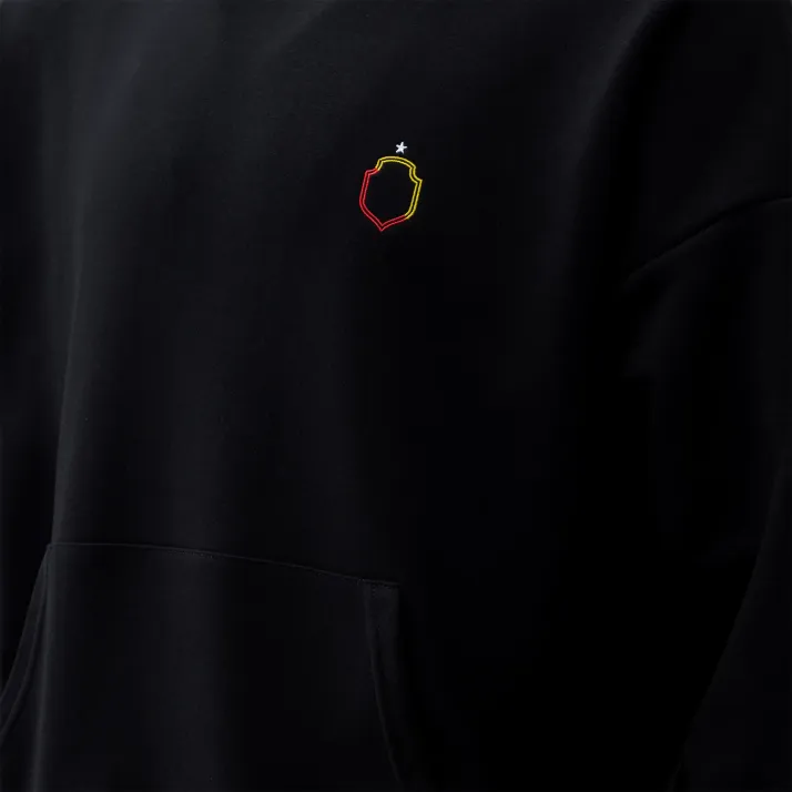 Bluza oversize czarna herb miasto