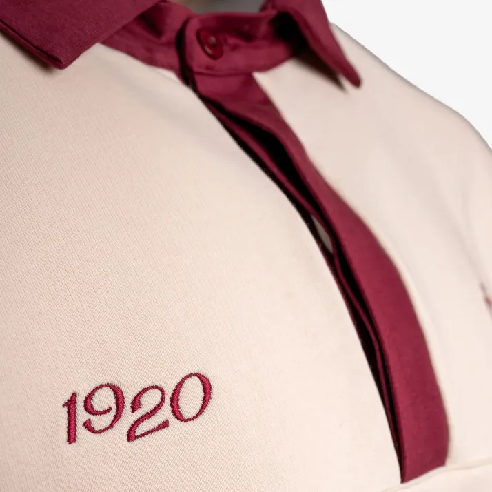 Bluza polo beżowa