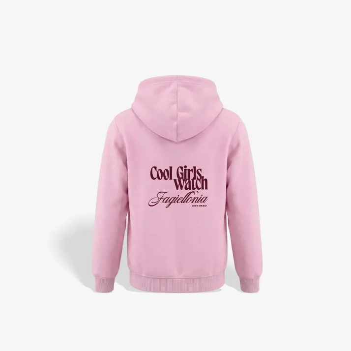 Bluza z kapturem różowa Cool Girls kid