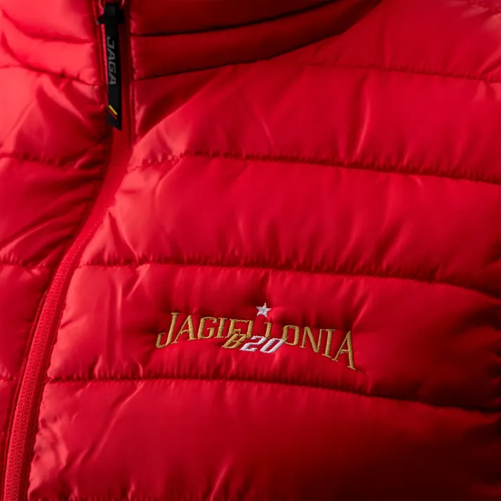 Bezrękawnik Jagiellonia czerwony